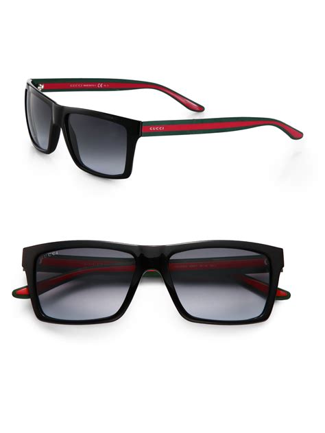 gucci black mens sunglasses|Gucci sunglasses men price.